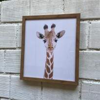 Quadro Zoo Girafa 8783