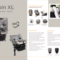 Cadeira Auto Giratória I-Spin XL 360 Joie