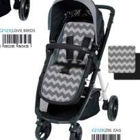 Almofada para Carrinho Comfi-Cush Zig Zag Clingo 101565