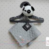 Naninha Amigurumi Panda 01.10 Coração de Mãe 110047