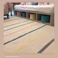 Tapete Kilim Listrado 1,00x1,50m Oficina da Roça 111546