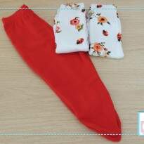 Kit Calça com Pé Joaninha 20.064 Coquelicot