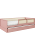 Cama link plus com auxiliar - palha - rose