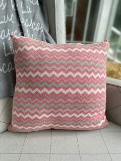 Almofada Chevron Tricot