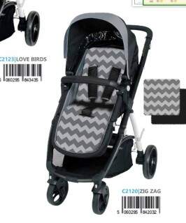 Almofada para Carrinho Comfi-Cush Zig Zag Clingo 101565