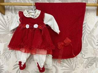 Kit Maternidade Clara 3408 Vermelho Beth Bebê