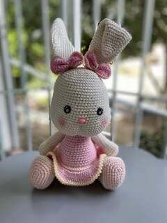 Coelhinha Amigurumi